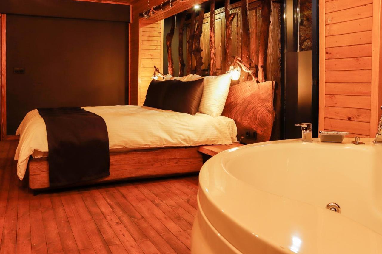 Abant Hitit Otel Restaurant ボル エクステリア 写真
